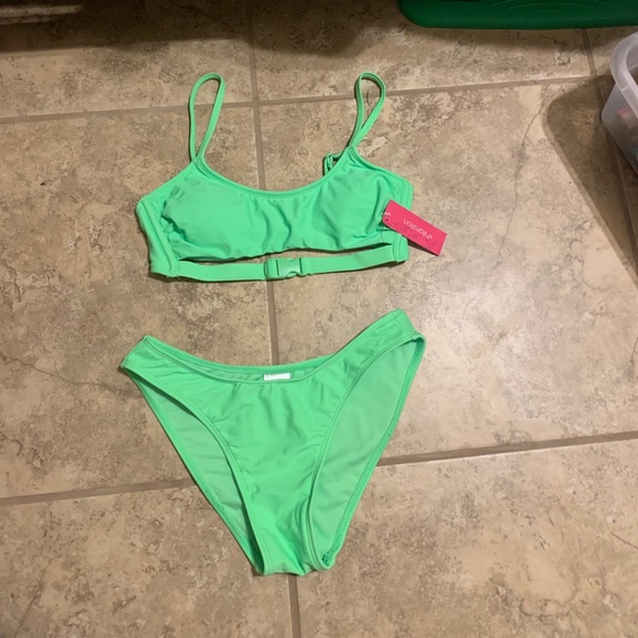 Target | Swim | Target Neon Green Swimsuit | Poshmark
